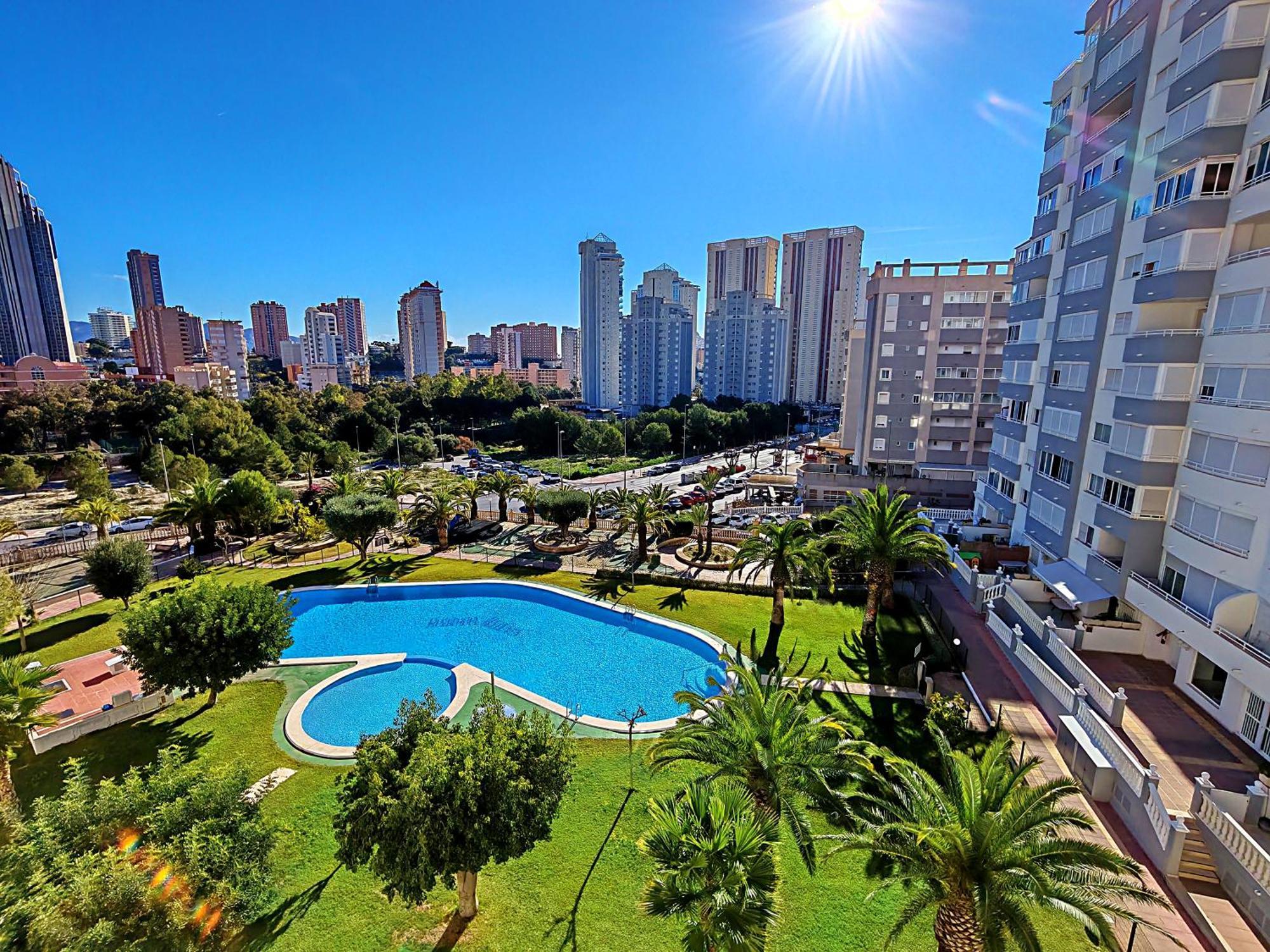 Apartamento Villa Teresita Cala de Finestrat Bagian luar foto
